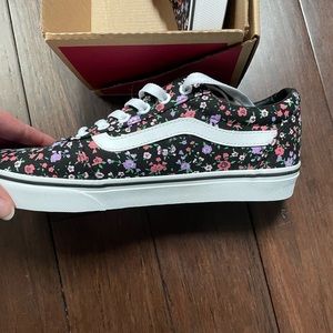 new in box floral vans